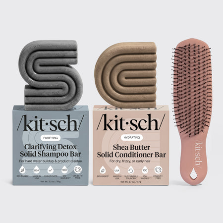 THE SHAMPOO & THE TREATMENT 3個ずつ計6個セット Bye Buildup Trio: Scalp Detox Shampoo Bundle | KITSCH