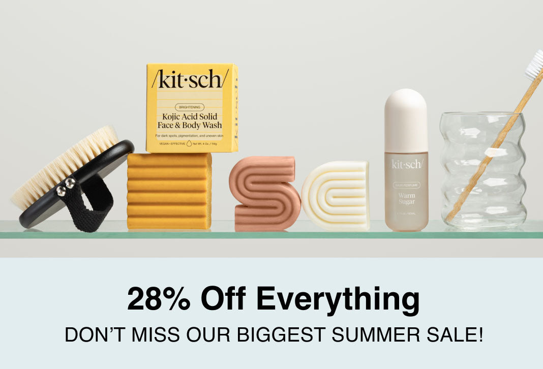 KITSCH ライス ウォーター シャンプー & コンディショナー バー Amazon.com : Kitsch Rice Water Shampoo and Conditioner Set +