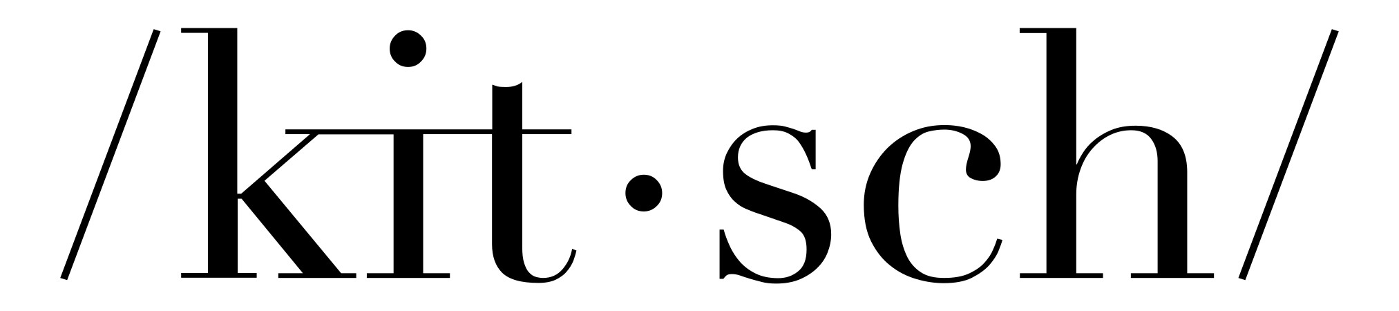 Kitsch logo
