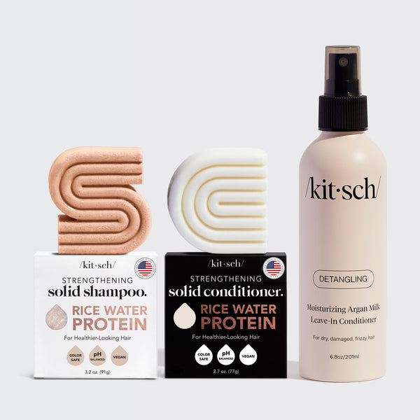 Leave In Conditioner & Rice Water Shampoo + Conditioner