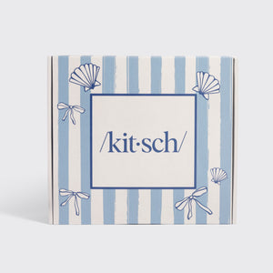 Kitsch Summer Mystery Box — hero coastal flat-lay with 9 full-size summer beauty favorites