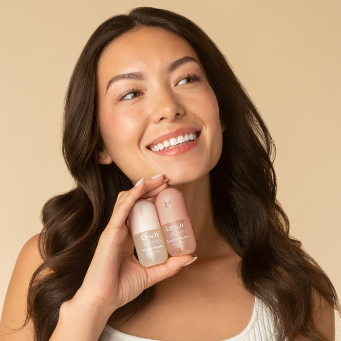 Amber Shores and Warm Sugar Mini Hair Perfume - lifestyle group shot