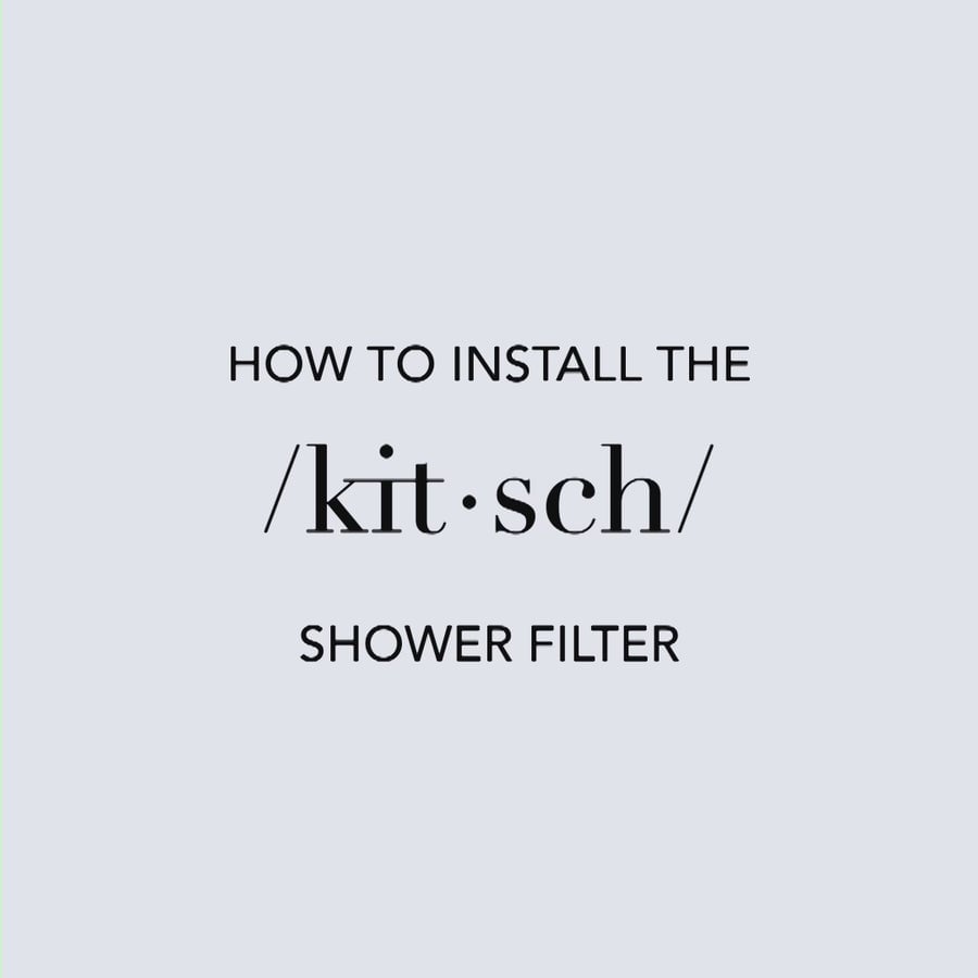 The Shower Filter - Black