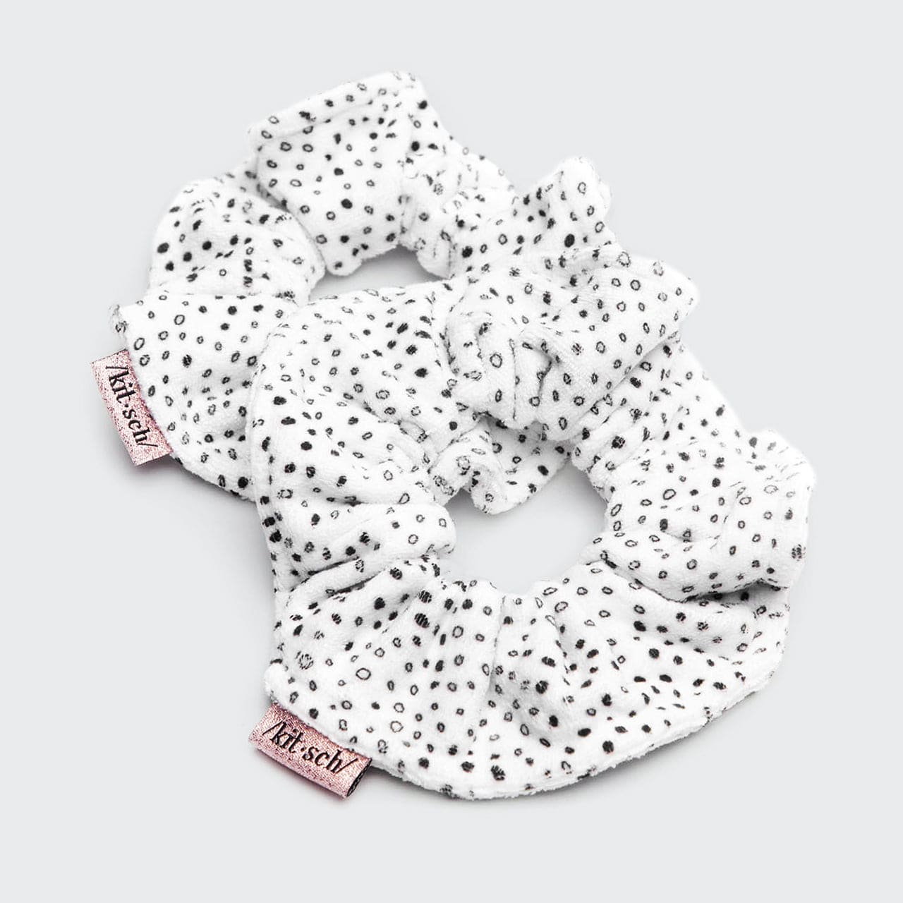Kockás scrunchie - Rózsaszín Kockás scrunchie - Rózsaszín