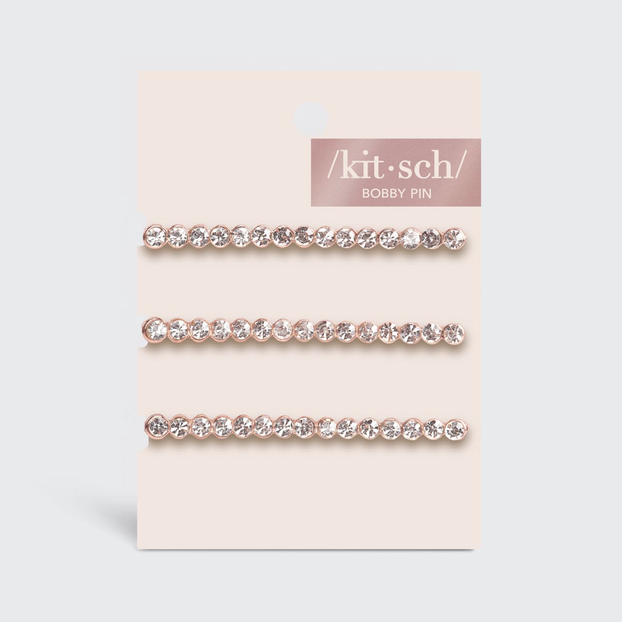 Kitsch Kit Sch Bobby Pin, Diamond - 3 pins