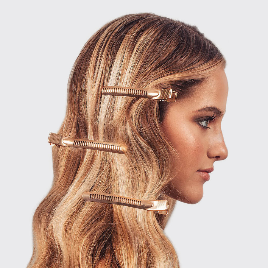 XL Styling Clips 6pc (Rose Gold)