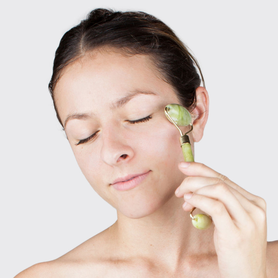Jade Crystal Facial Roller