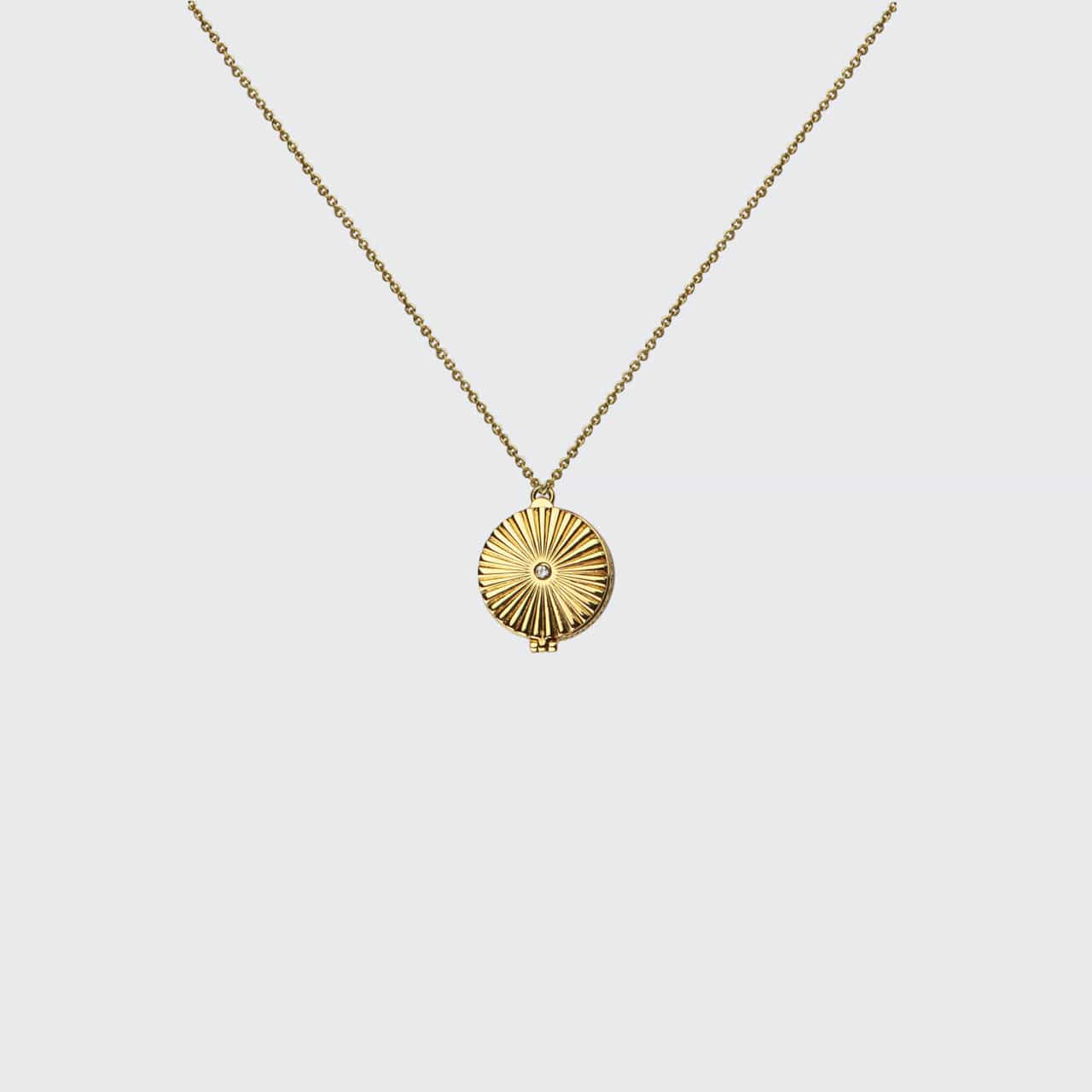 Carved Aromatherapy Locket