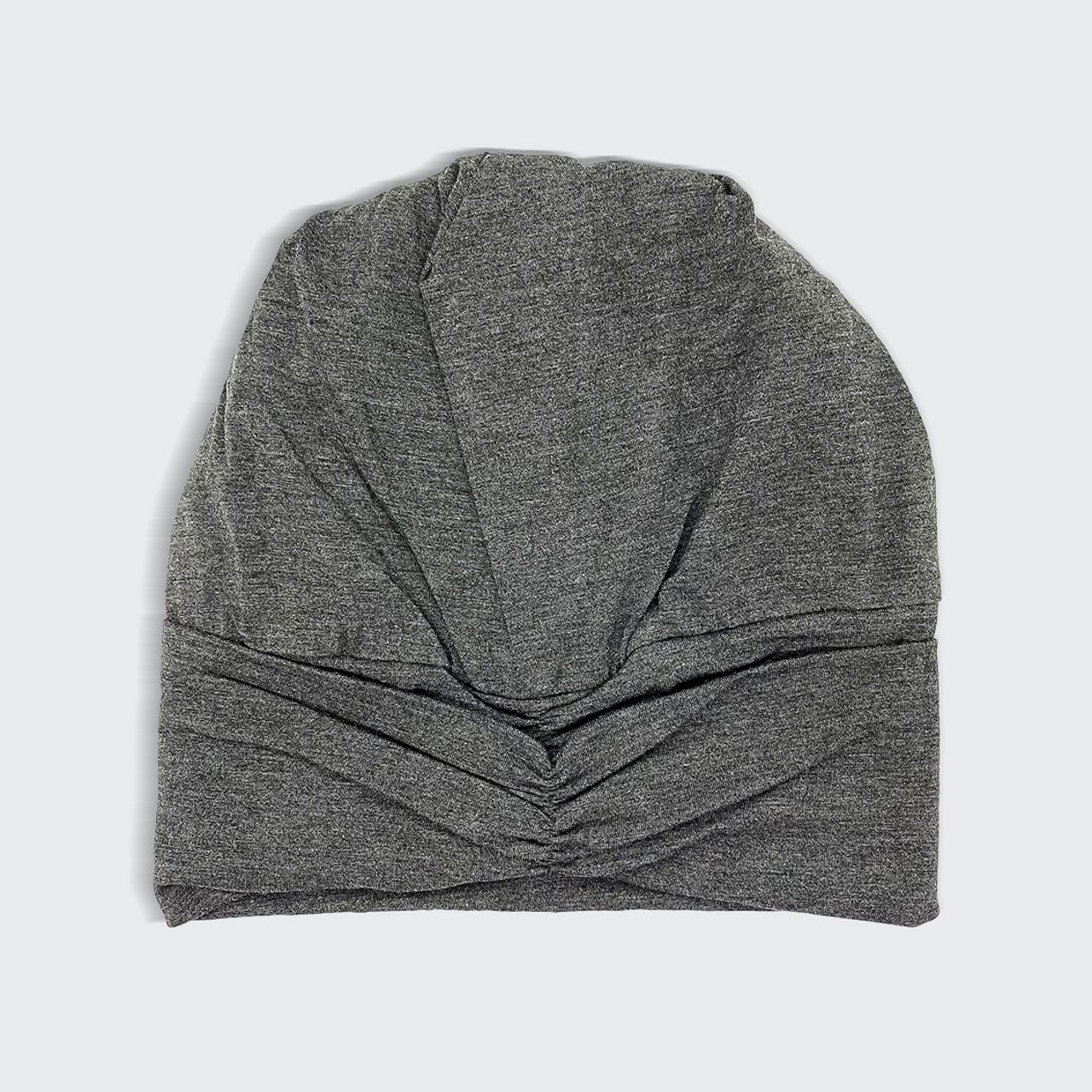 Sleep Beanie with Satin lining - Heather Gray