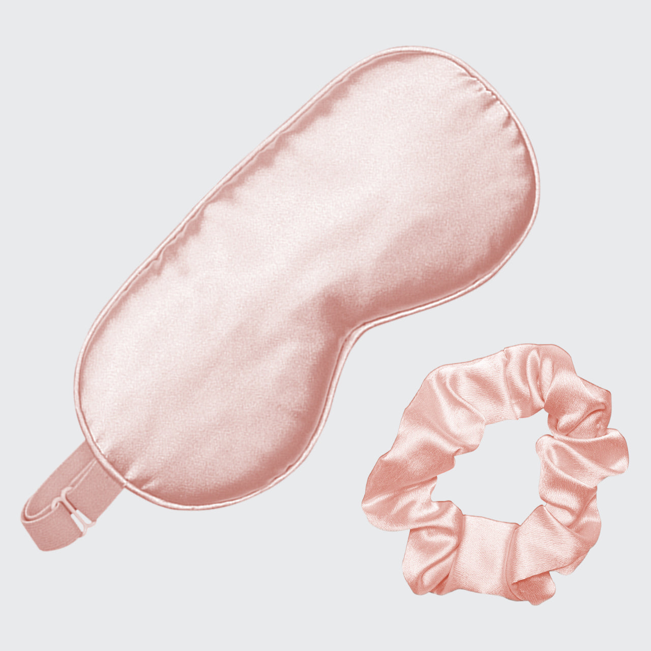 Eyemask & Sleep Scrunchie Set - Blush