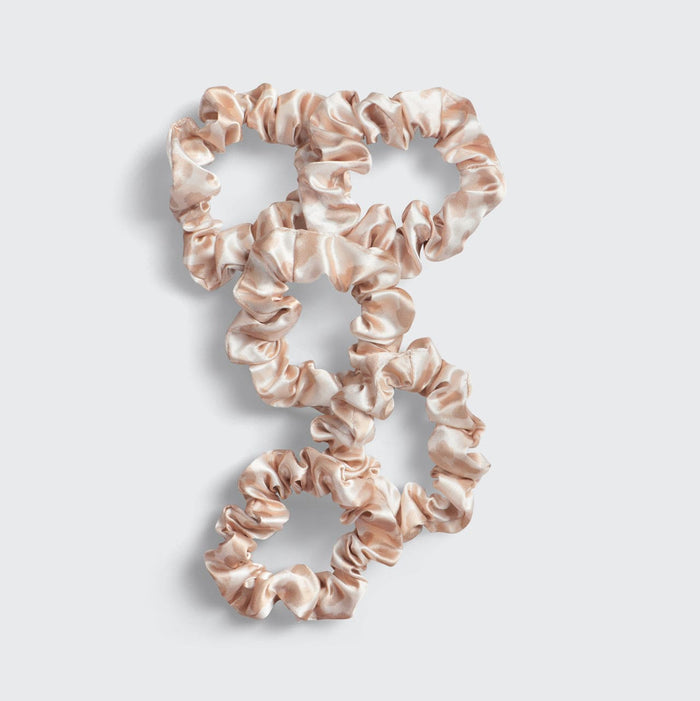Satin Sleep Scrunchies - Leopard