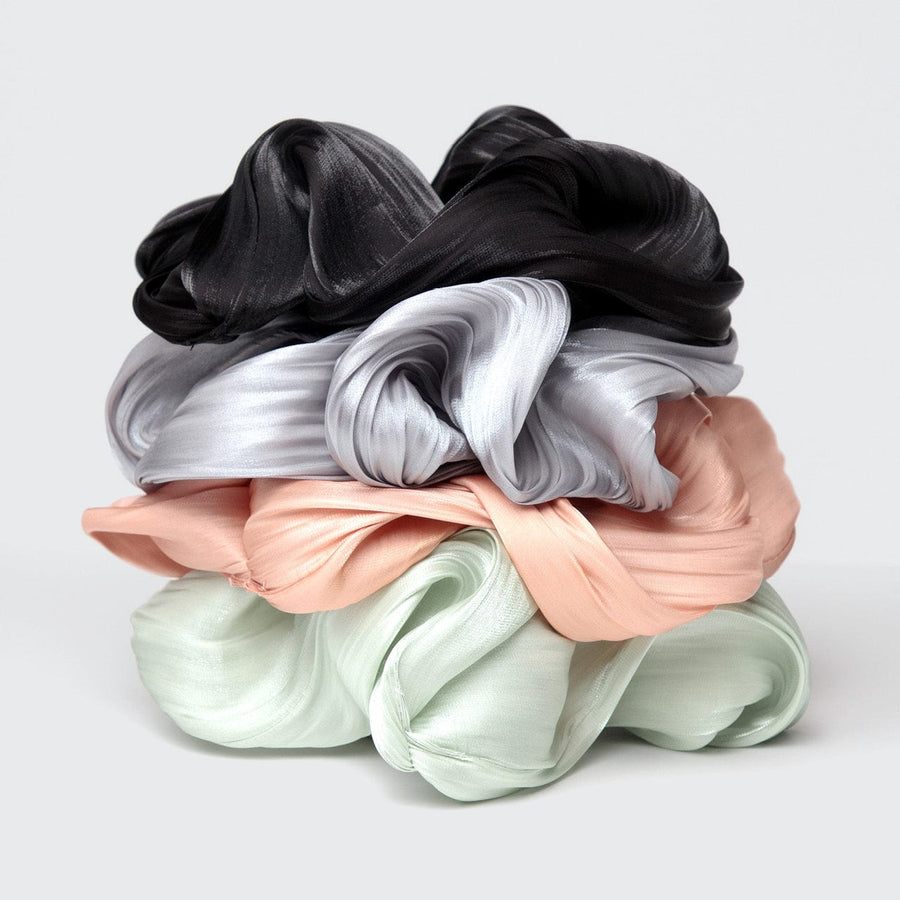 Textured Dinner Scrunchie - Sage