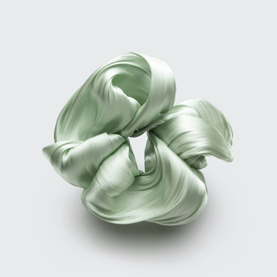 Textured Dinner Scrunchie - Sage