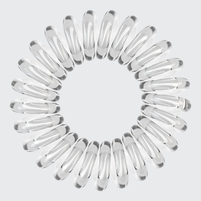 Spiral Hair Ties 8 Pack - Clear