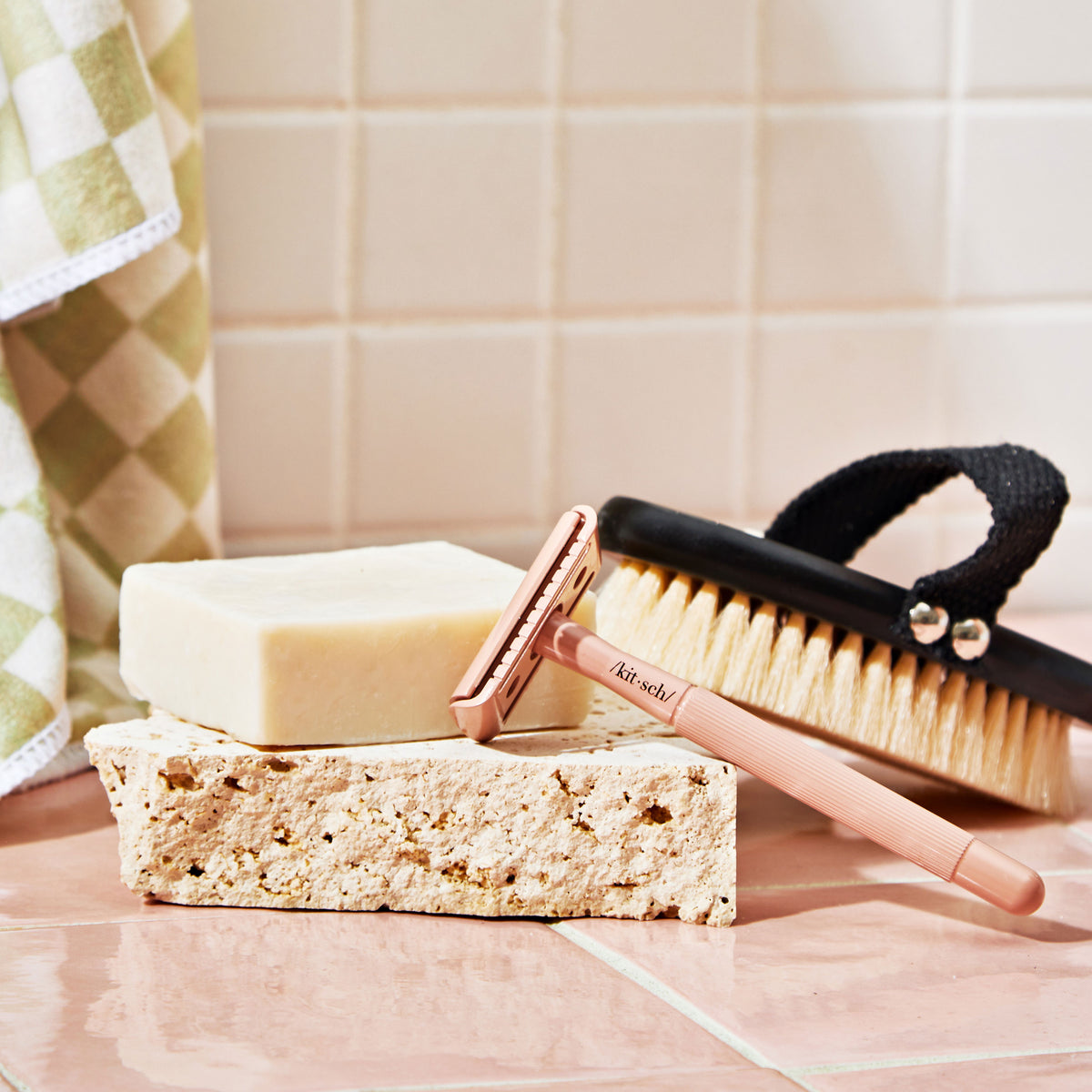 Sustainable Shaving with Kitsch: Safety Razor & Shave Butter Bundle ...