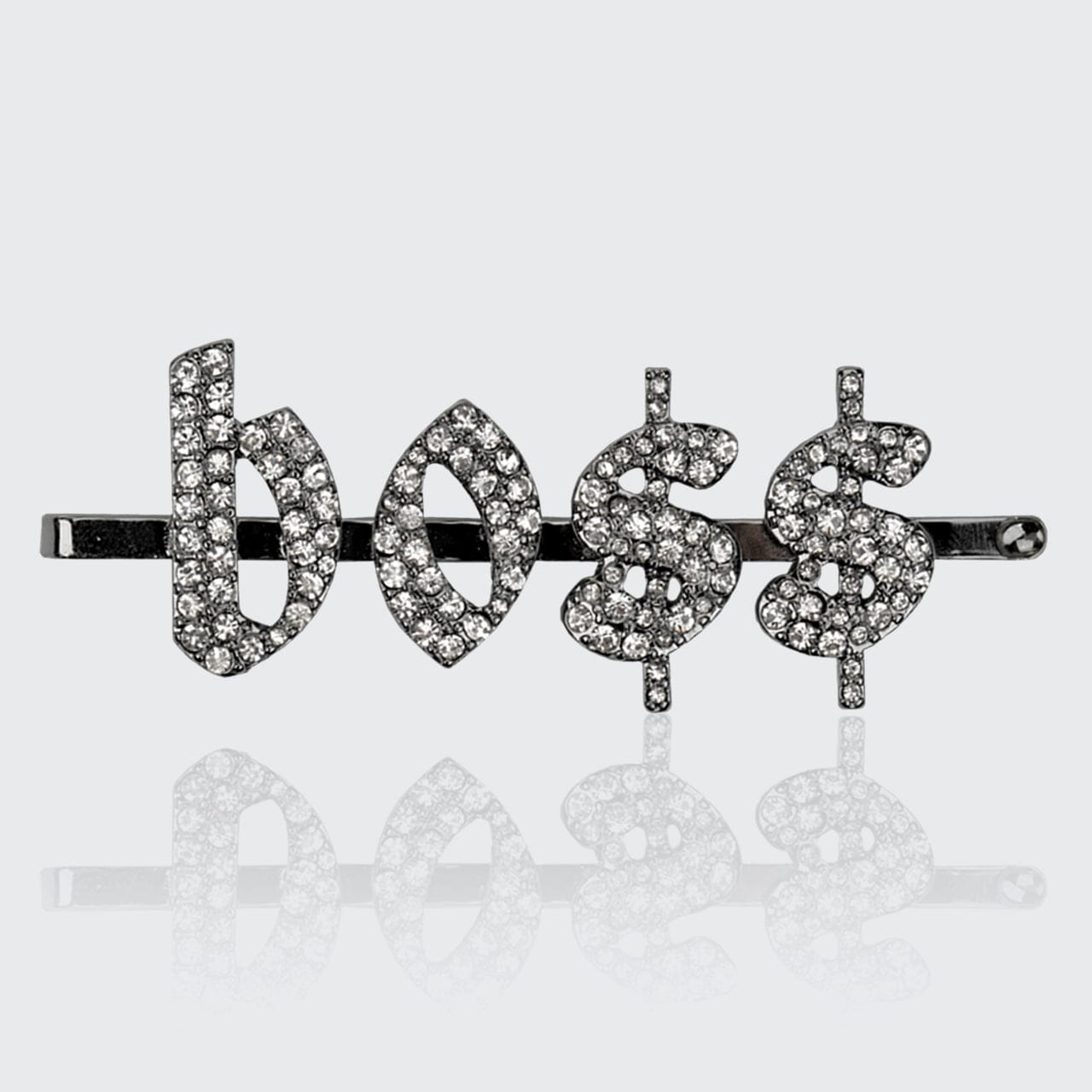 Bo$$ Rhinestone Bobby Pin