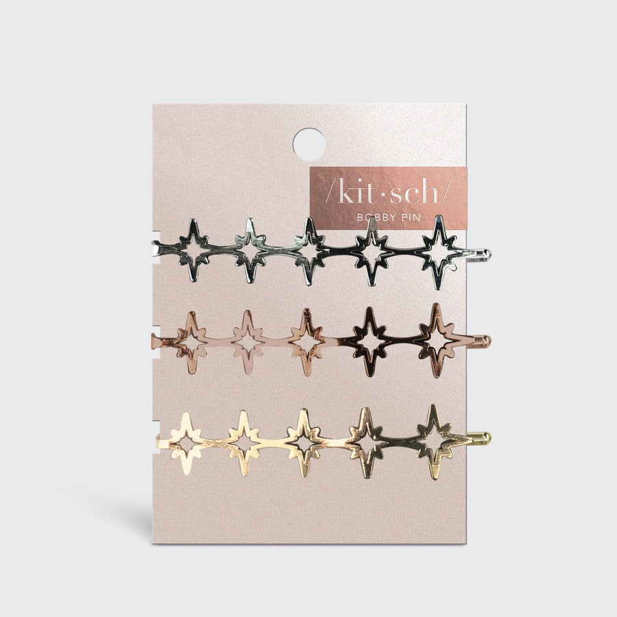 Starburst Metal Bobby Pins