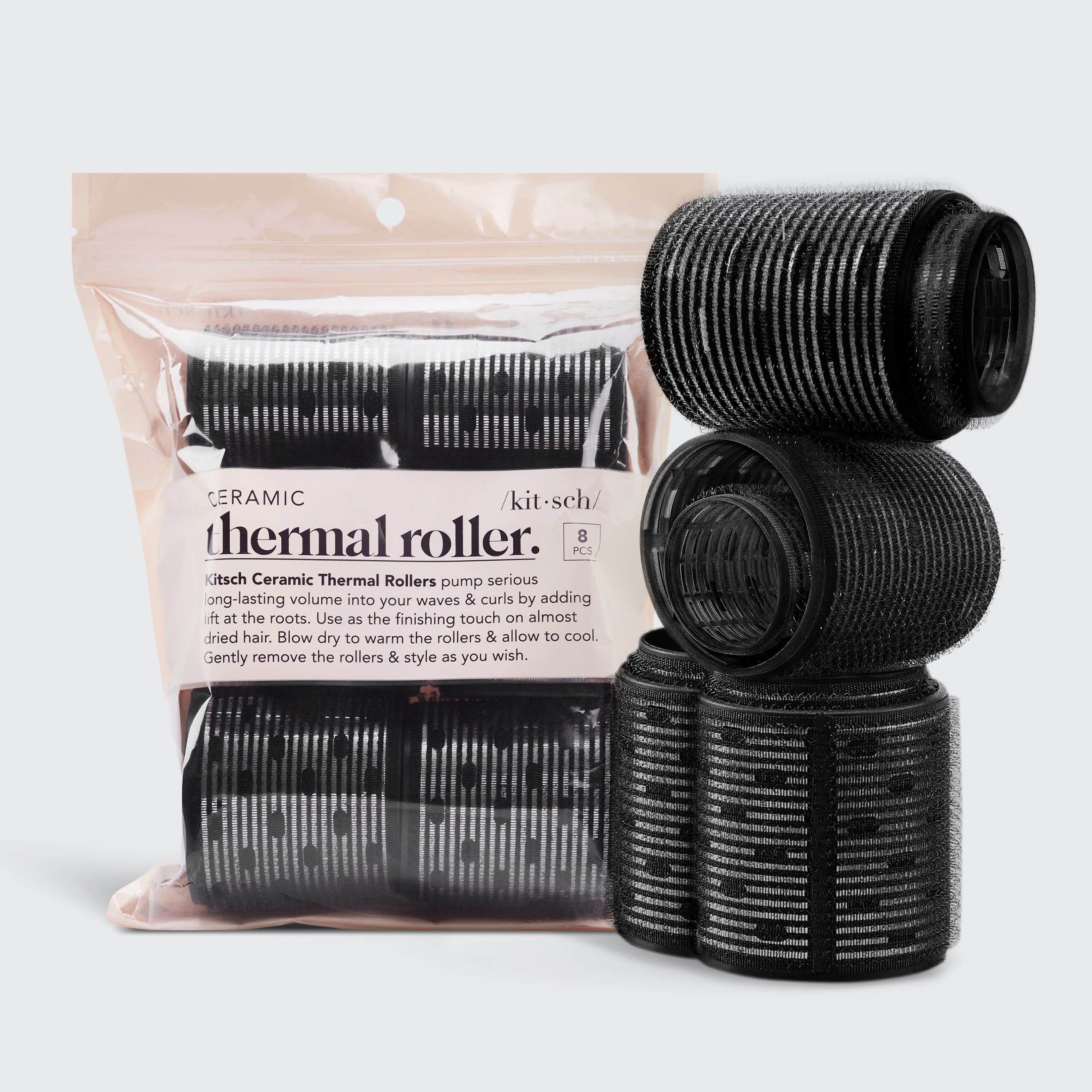 Hair Rollers  Ceramic 8 Pack – KITSCH