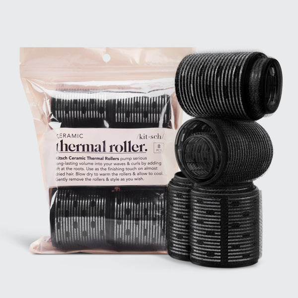 Ceramic Thermal Rollers 8pc Set | KITSCH