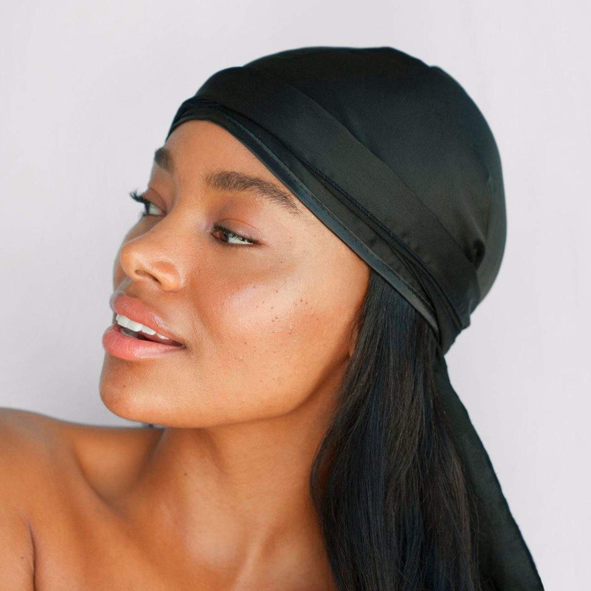 Black durag satin