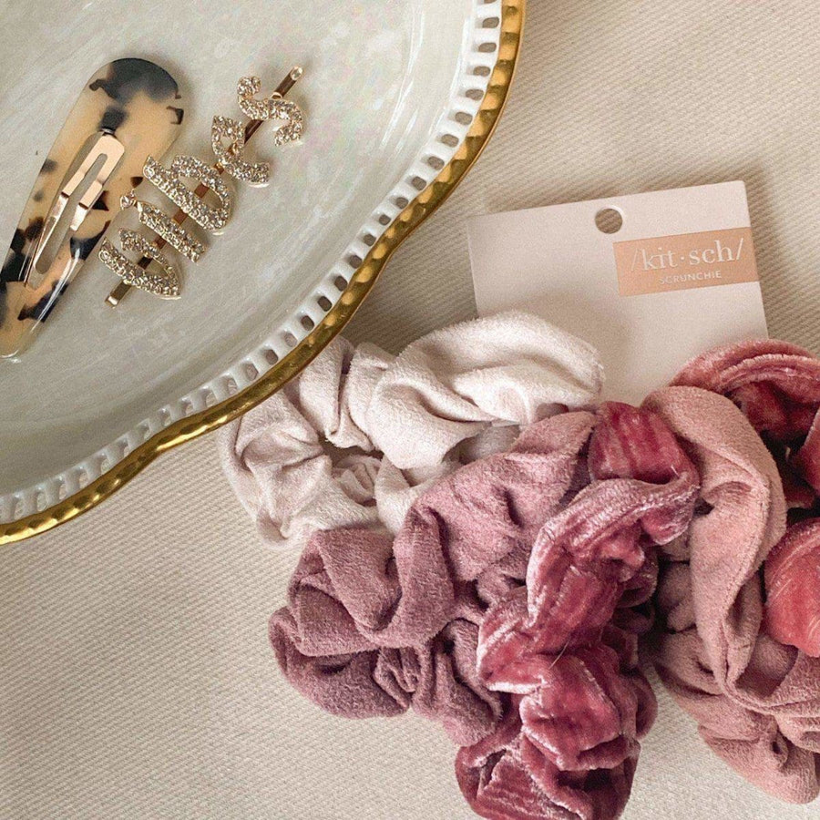 Tie Dye Scrunchies - Rust - KITSCH