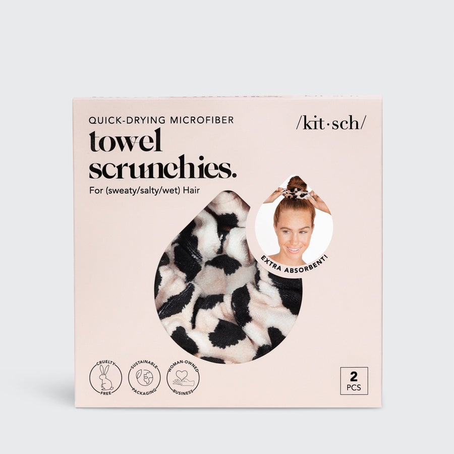 Towel Scrunchies - Leopard